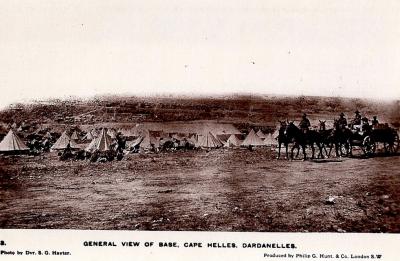 World War 1, Europe, Türkiye. Gallipoli, Cape Helles, 1915