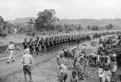 World War 2, Papua New Guinea, 1945