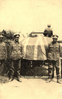 Inter-War, Europe,Unknown Warrior, 1920