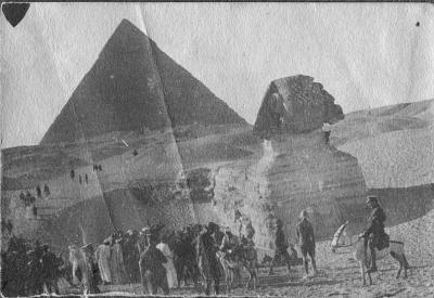 World War 1, Middle East Egypt Giza, 1916