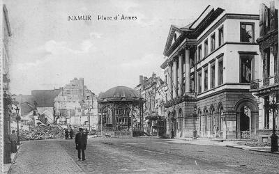 World War 1, Europe Belgium Namur, 1914