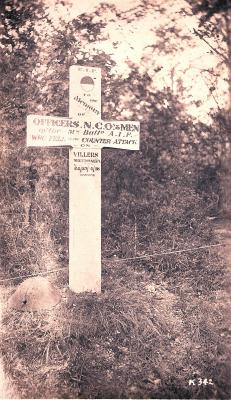 World War 1 , Europe France Villers Bretonneux, 51 Battalion, 1918