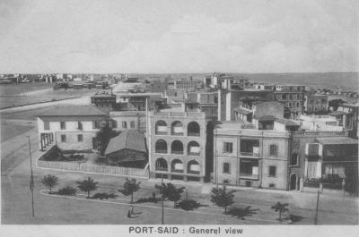 World War 1, Middle East Egypt Port Said, 1914