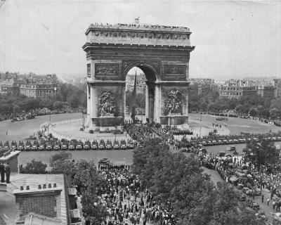 World War 2, Europe France Paris, 1944