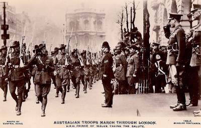 World War 1, England London, 1919