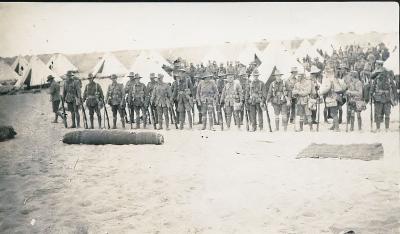 World War 1, Egypt, Mena Camp, 11 Battalion, 1916