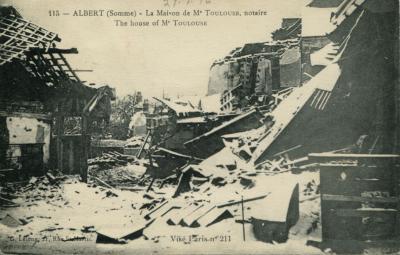 World War 1, Europe France Albert, TOULOUSE, 1916