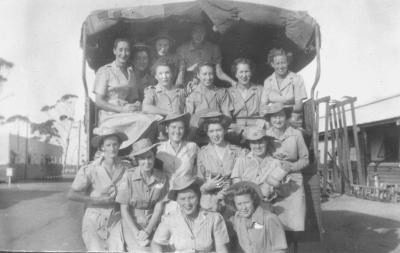 World War 2, Australia Western Australia, Nungarin, Australian Women's Army Service,MORSHEAD, 1943