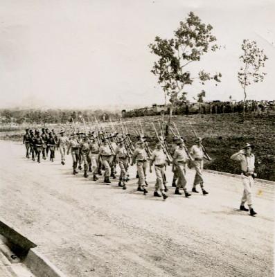 World War 2, Papua New Guinea Port Moresby, 2/11 Battalion, 1944