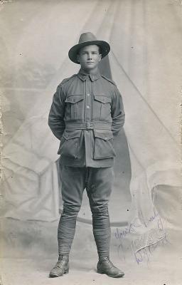 World War 1, Western Australia, 7097 COOKE, 16 Battalion, 1916