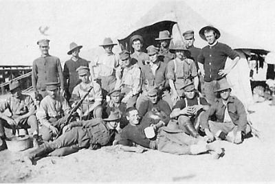 World War 1, Middle East, 10 Australian Light Horse, 1915