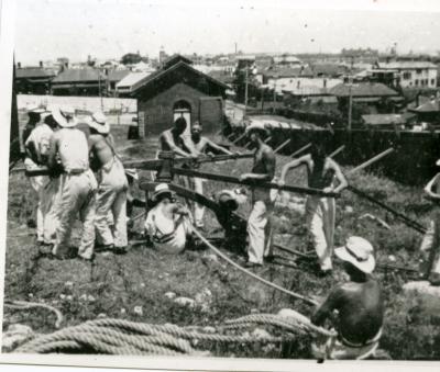 Inter War, Australia, Western Australia, Fremantle, Artillery Barracks, LUNN-GARNER , 1938