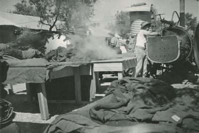 World War 2, Middle East, Field Laundry, 1941