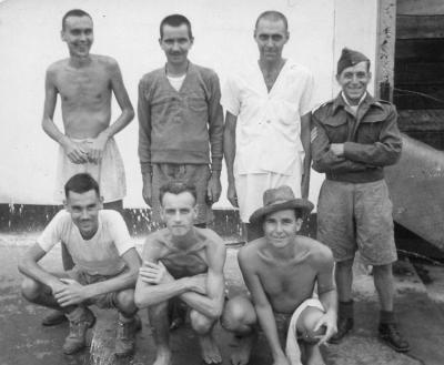 World War 2, Singapore, Prisoners of War, 1945