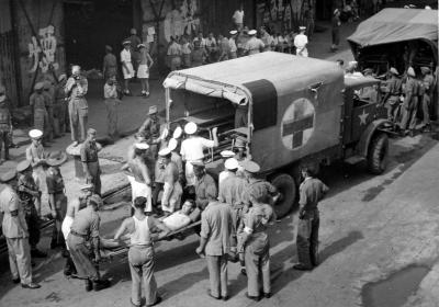 World War 2, SINGAPORE, WAITE, 1945