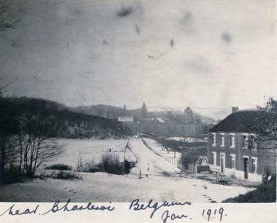 World War 1, Europe Belgium Charleroi, RIDLEY, 28 Battalion, 1919