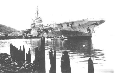 World War 2, South West Pacific Theatre, HMS Glory,1945