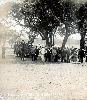 Pre 1914, Australia,  Western Australian, Karrakatta, Boer War Mounted Infantry, 1899