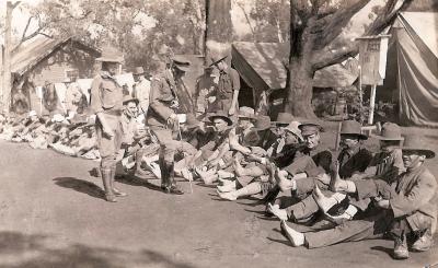 World War 1, Australia Western Australia Blackboy Hill,