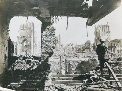 World War 1, Europe, Belgium, Ypres, 1918