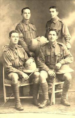 World War 1, Middle East, BLYTHE, 25 Battalion, 1916