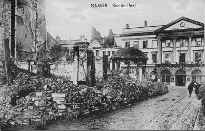 World War 1, Europe Belgium Namur, 1914