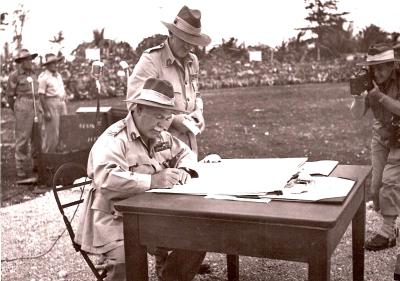 World War 2, Asia Borneo, BLAMEY, 1945