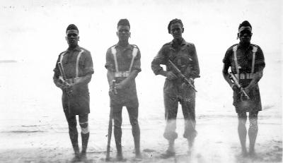 World War 2, Papua New Guinea, 1945