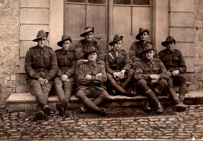 World War 1, Europe, MINCHIN, 16 Battalion, 1918