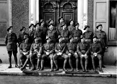 World War 1, Europe, 7 Battalion, 1918