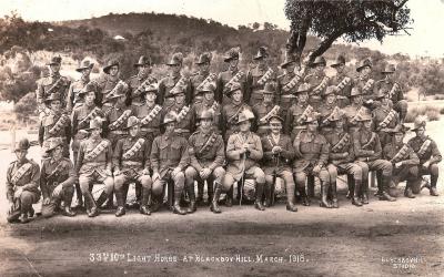 World War 1, Australia Western Australia Blackboy Hill, 10 Australian Light Horse, 1918