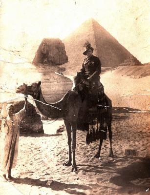 World War 1, Middle East Egypt Giza, 10 Australian Light Horse, 1918