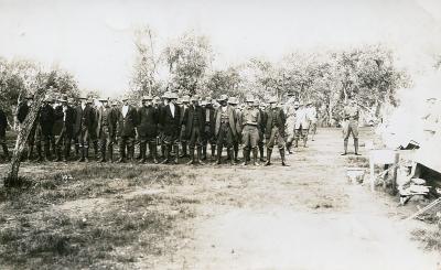 World War 1, Australia Western Australia Blackboy Hill Camp, 1914