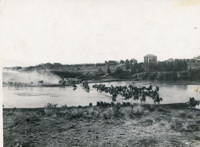 World War 1, Middle East, Syria, Jordan River, 1918