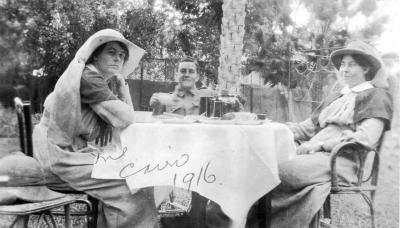 World War 1, Middle East Egypt Cairo, COOMER, Australian Army Nursing Service 1916