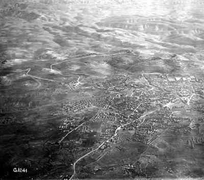 World War 1, Middle East Israel Jerusalem, Australian Flying Corps, 1917