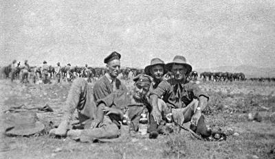 World War 1, Middle East Gaza, 10 Australian Light Horse, 1916