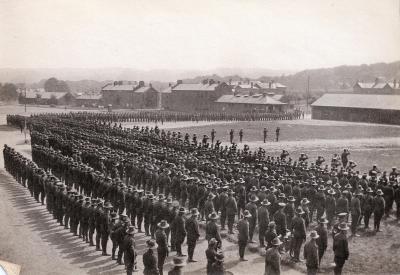 World War 1, England Wiltshire Tidworth, 1917