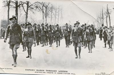 World War 1, Europe, England, London, Victory Parade,1919