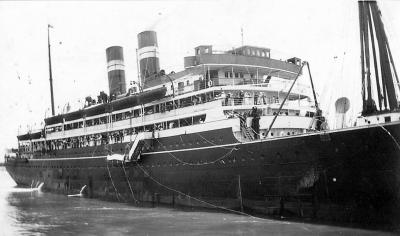 World War 1, Australia, Western Australia Fremantle, TSS Indarra, 1914