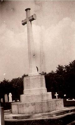 World War 1, Europe, England, Cross of Sacrifice, 1919
