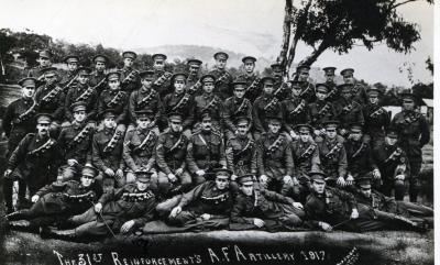 World War 1 , Australia Western Australia, DONNELLY, Australian Field Artillery, 1917