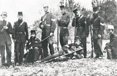 Australia Western Australia Perth Kings Park, BIRCH, HILLMAN, BRYAN, Volunteers, 1865