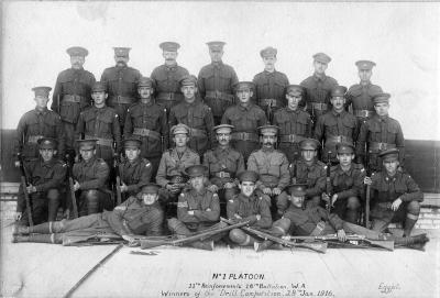 World War 1, Australia Western Australia, 16 Battalion, 1916