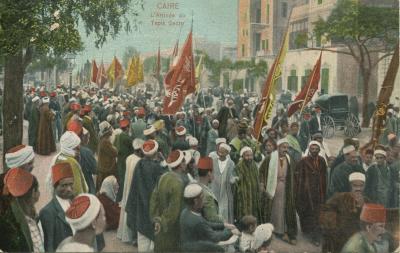 World War 1, Middle East Egypt Cairo, 1914