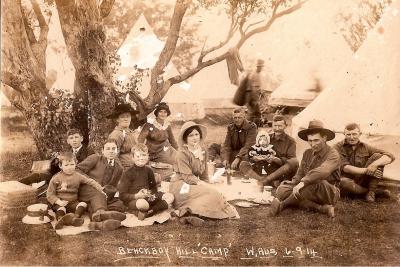 World War 1, Australia Western Australia Blackboy Hill Camp, 1914