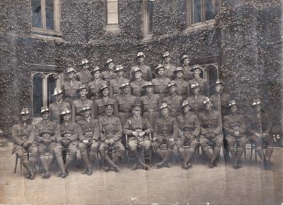 World War 1, Europe Sandhurst, 1917