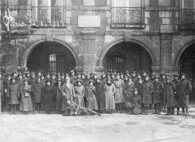 World War 1, Europe France Paris, 1919