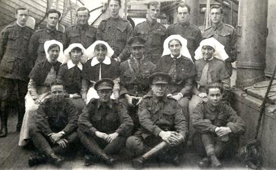 World War 1, Europe, Australian Army Nursing Service 1918