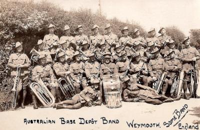 World War 1 , Europe, England, Weymouth, 1916